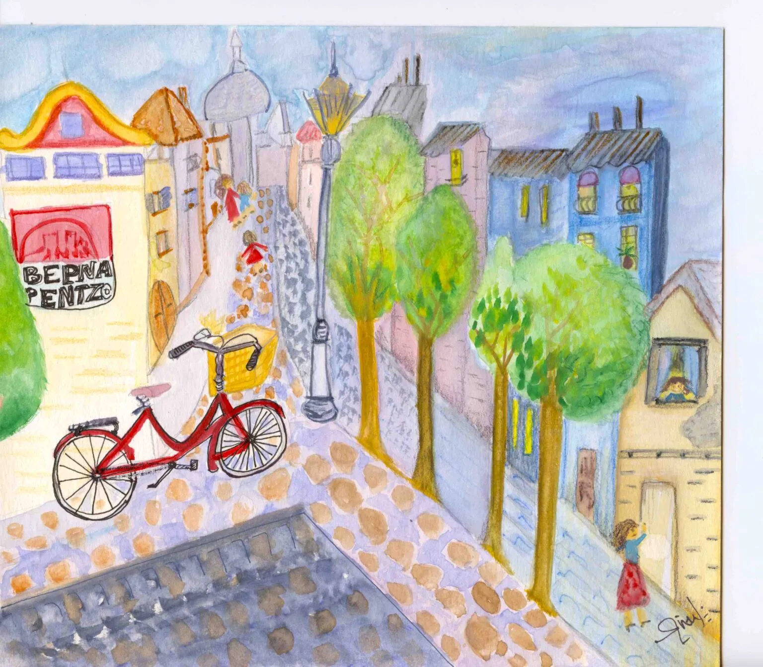 Calle en Europa