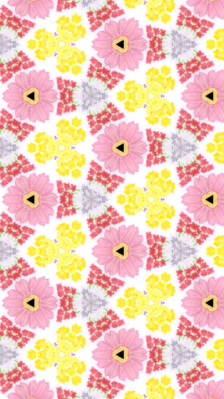 Pattern jardin de flores