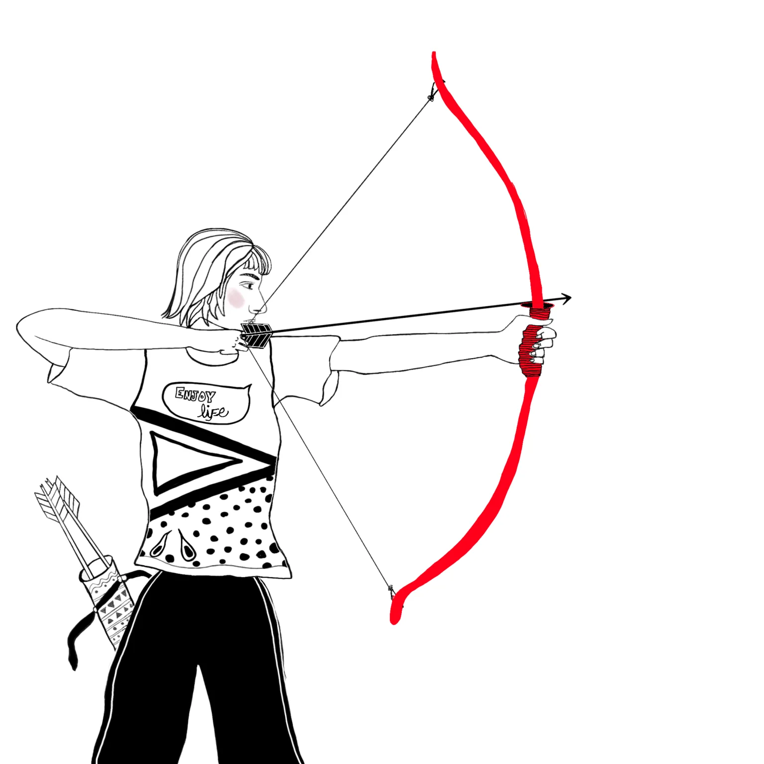 Tunitart-logo-animación-arquera