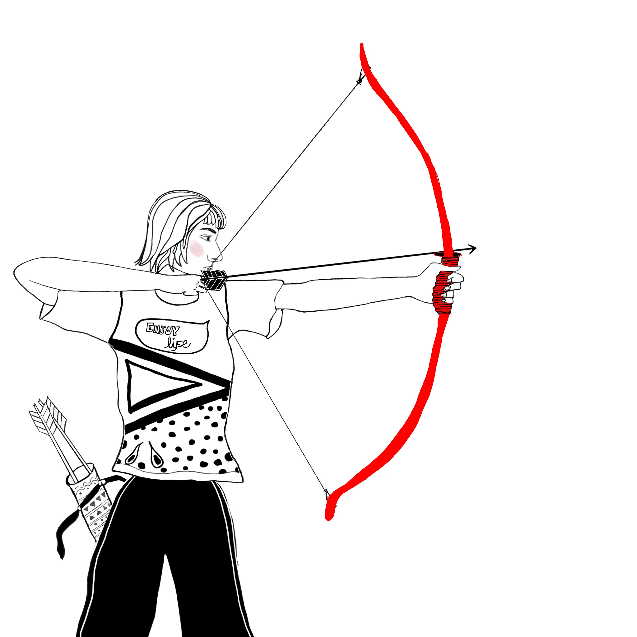 Tunitart-logo-animación-arquera