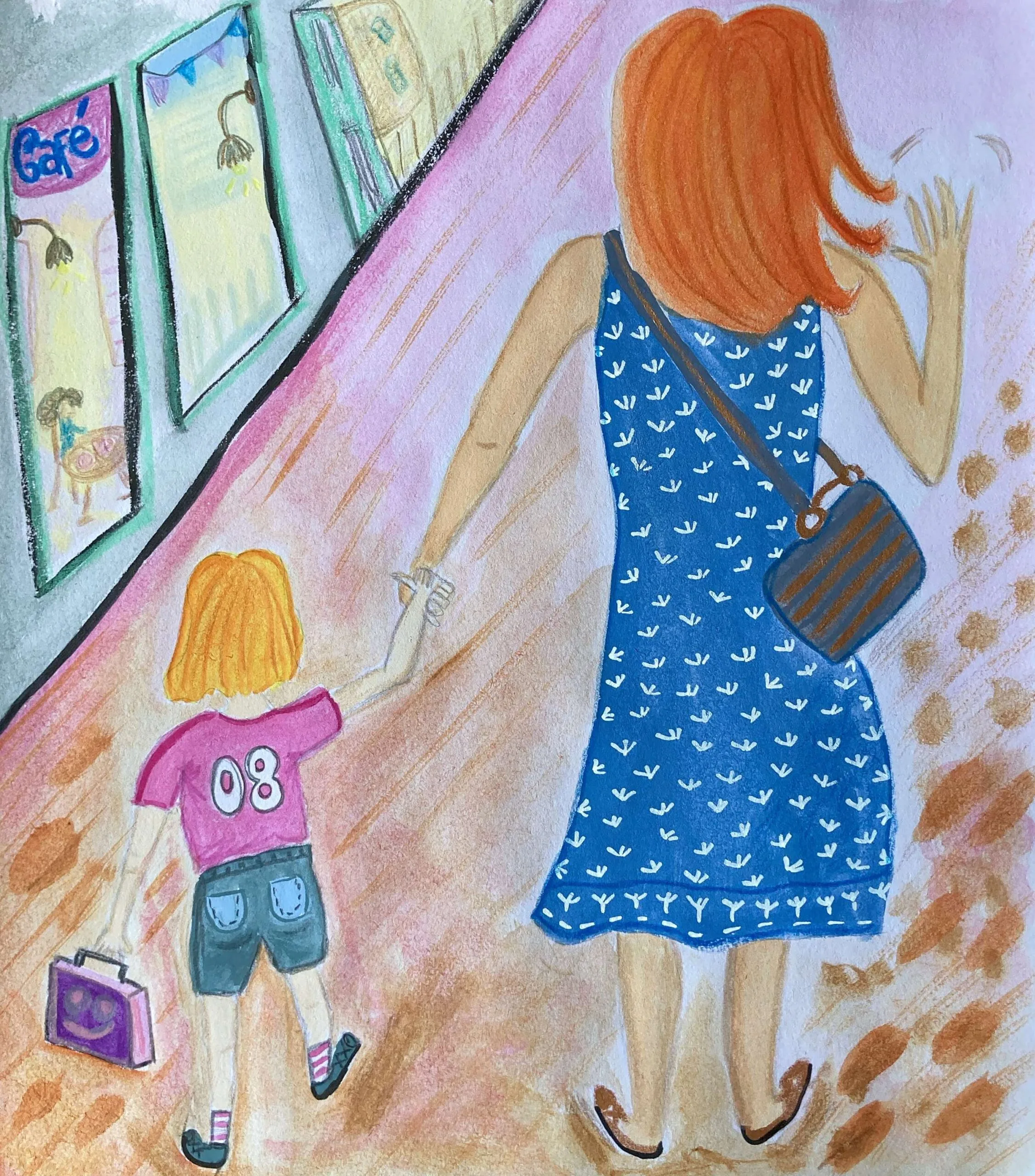 madre e hija peque