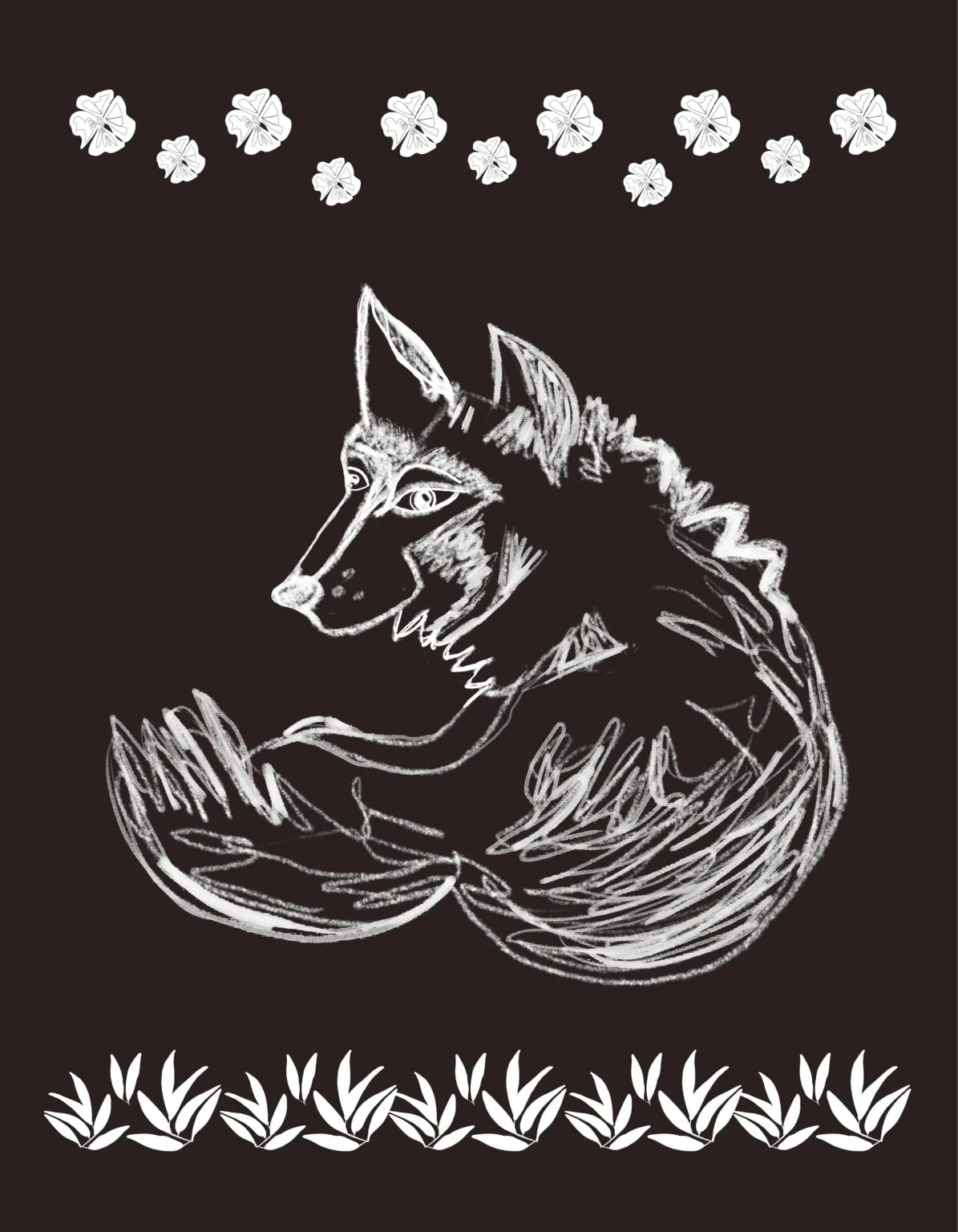 Lobo echado