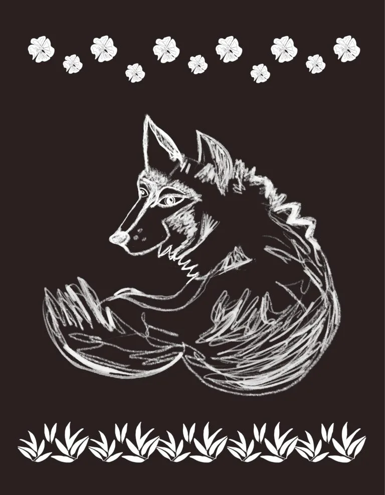 Lobo echado