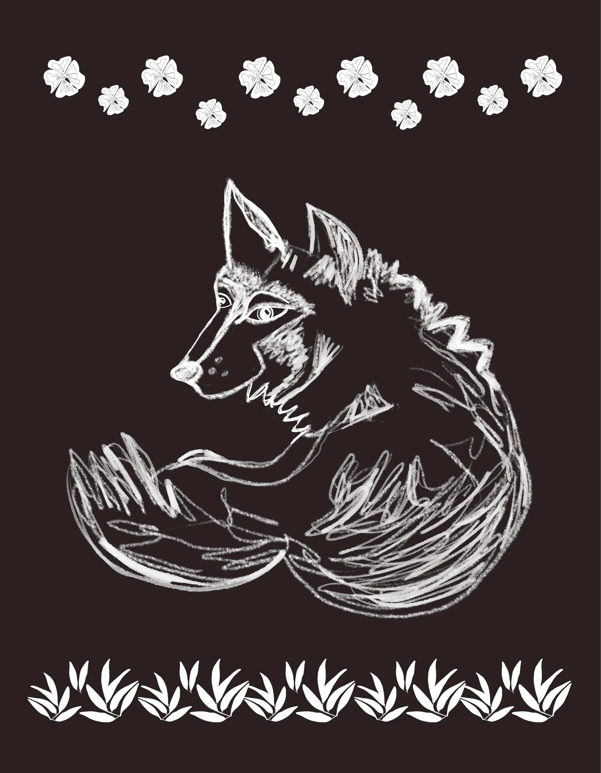 Lobo echado