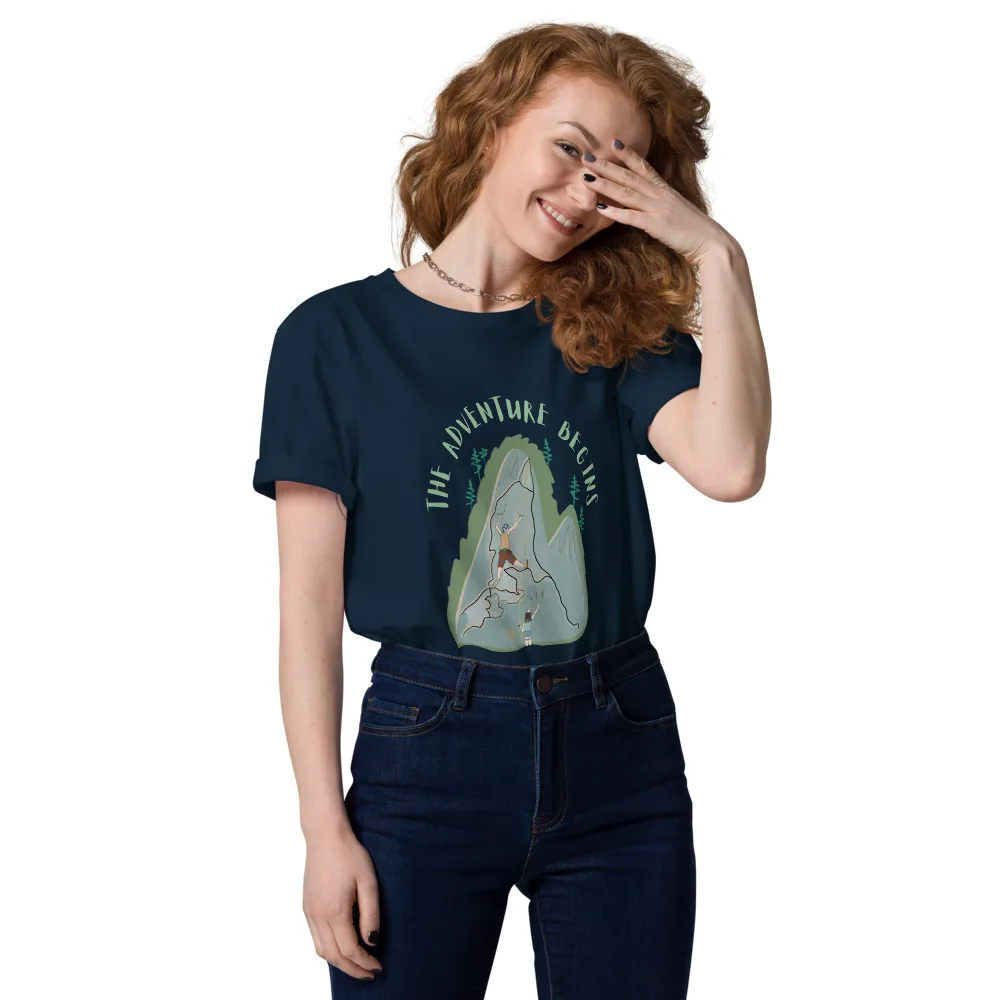 Camiseta climbing de algodón orgánico unisex - Imagen 6