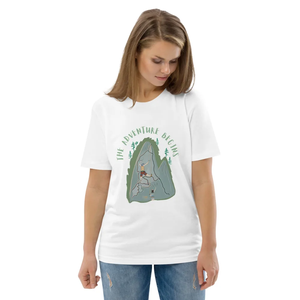 Camiseta climbing de algodón orgánico unisex - Imagen 13