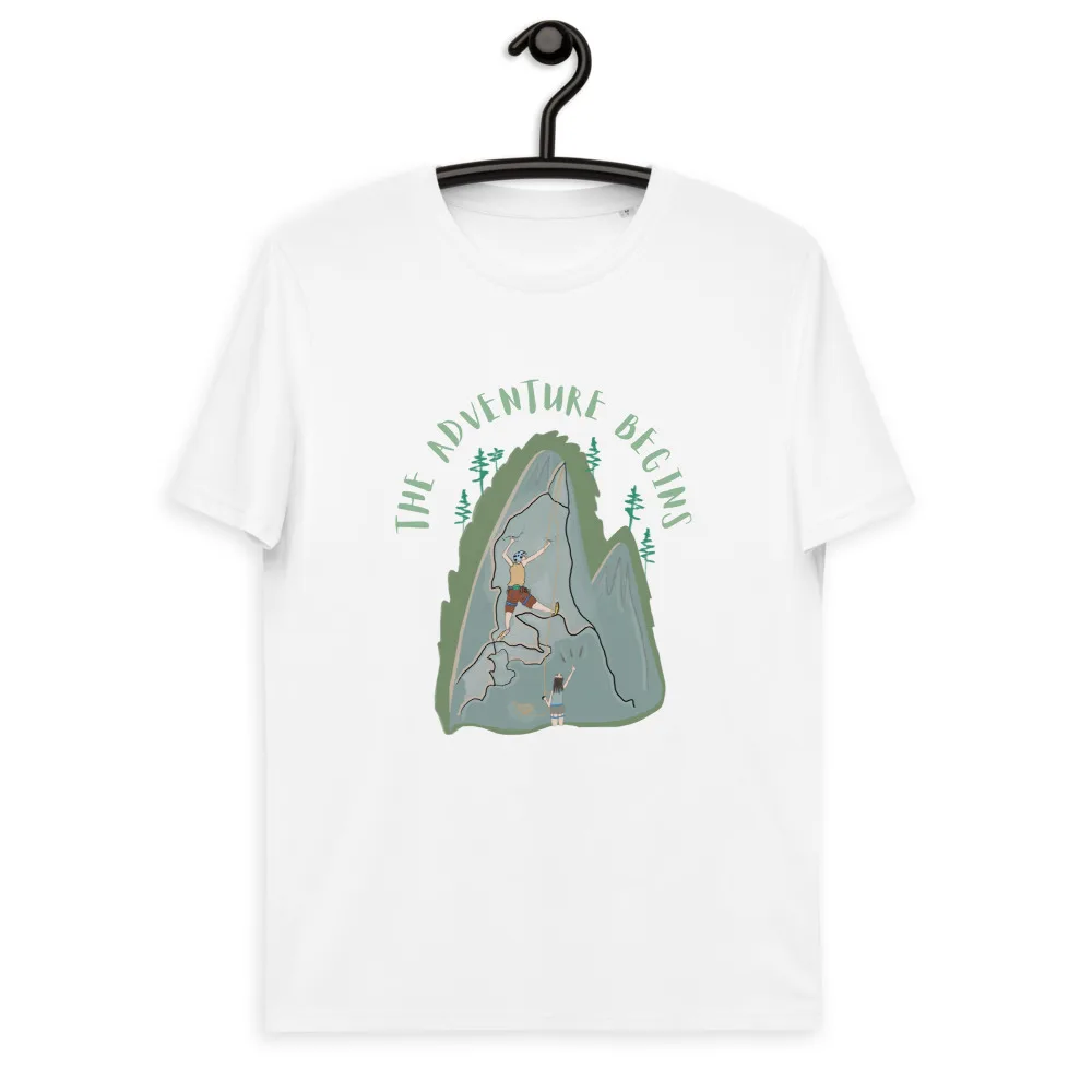 Camiseta climbing de algodón orgánico unisex - Imagen 12