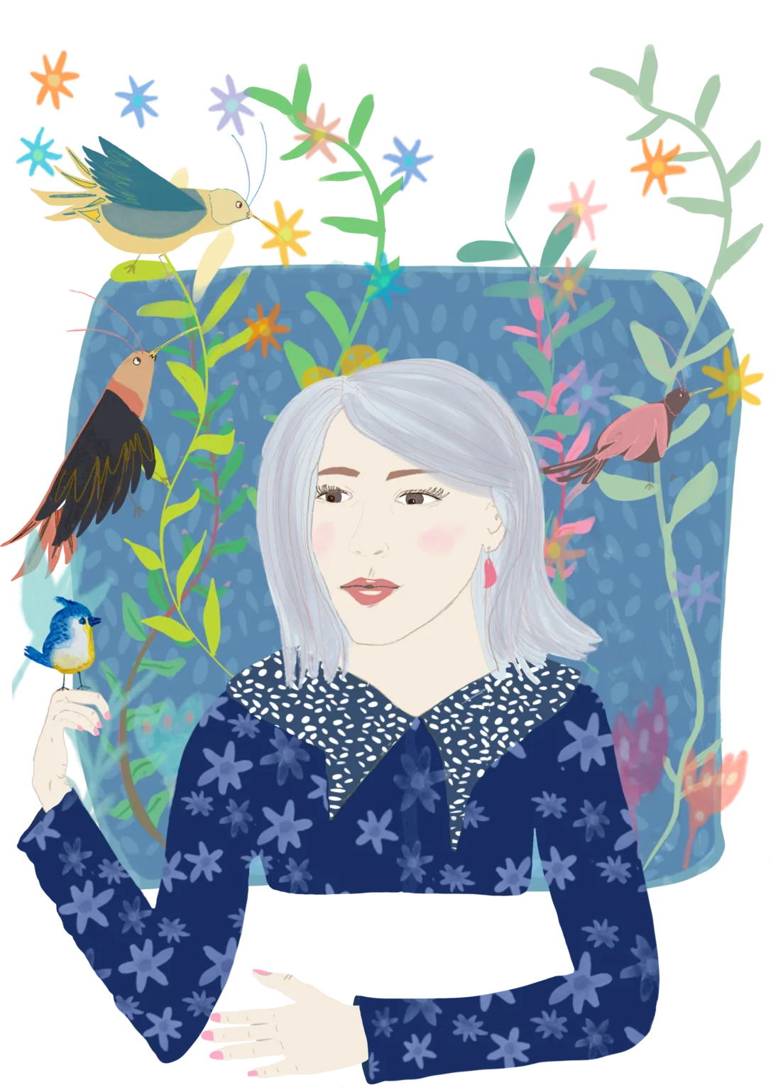Chicas de los pájaros