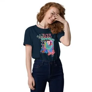 Camiseta de algodón orgánico unisex Día maravilloso