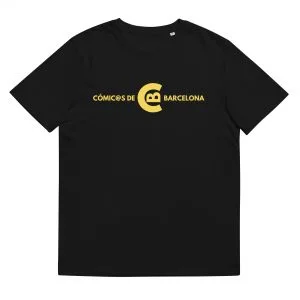 Camiseta de algodón orgánico unisex Cómic@s de Barcelona